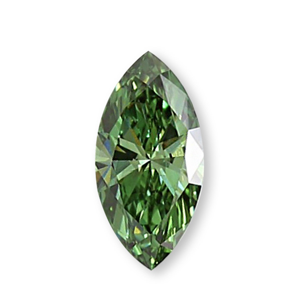 實驗室綠彩鑽馬眼形裸石7克拉 