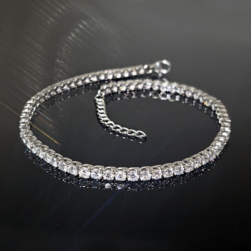 實驗室鑽石腳鍊